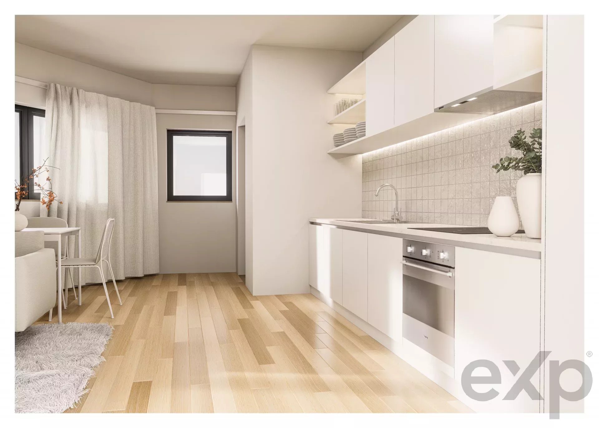 Apartamento Moderno em Bolhos com 2 Quartos