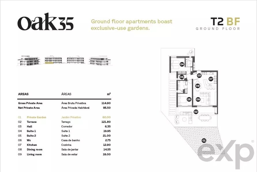 Apartamento T2 em Condomínio Luxo 86391324 image 15