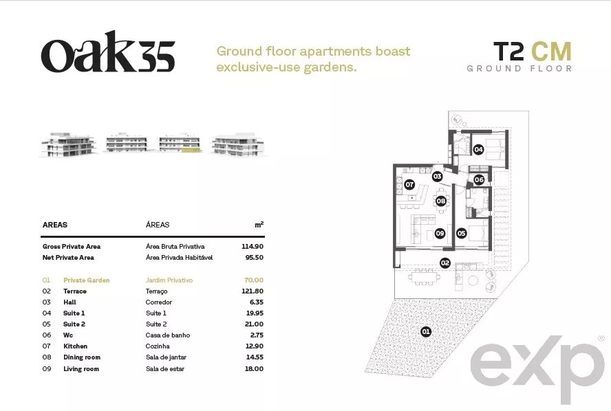 Apartamento T2 em Condomínio Luxo 86394818 image 15