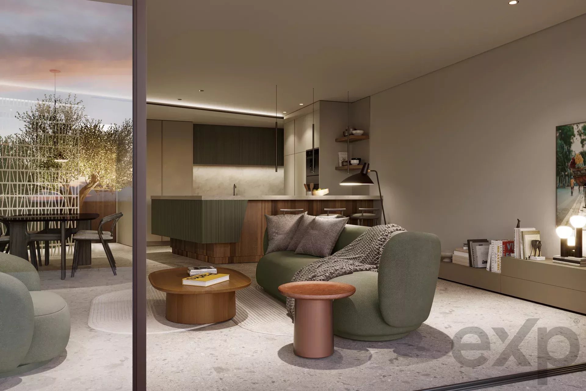Apartamento T2 em Condomínio Luxo