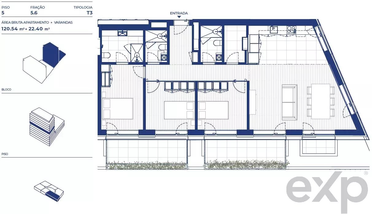 Apartamento T3 | Antas, Porto