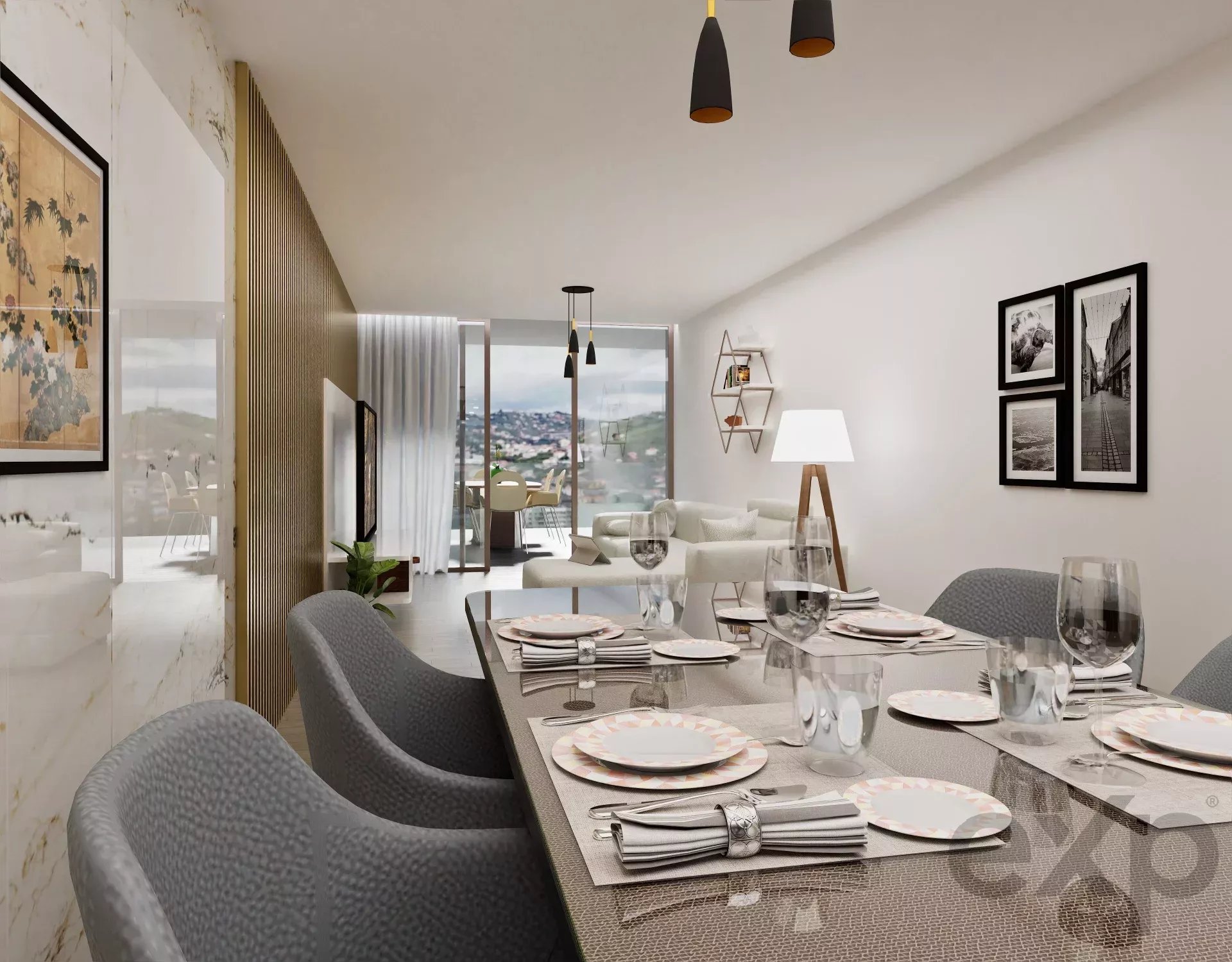 Novo Apartamento T2 Moderno com Vista Mar Deslumbrante