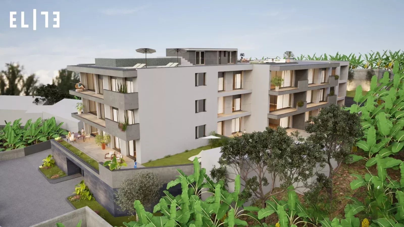 Apartamentos Modernos com Piscina em Câmara de Lobos
