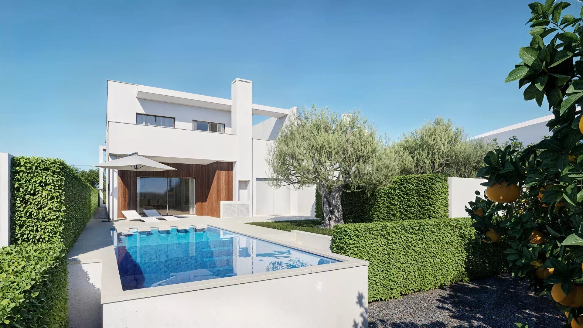 Moradia T4 com Piscina em Bordeira - Santa Bárbara de Nexe