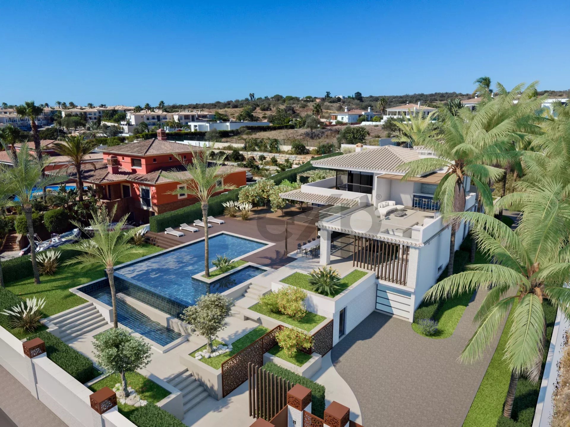 Moradia Exclusiva com 4 Quartos, Piscina e Jardim em Porto de Mós, Lagos