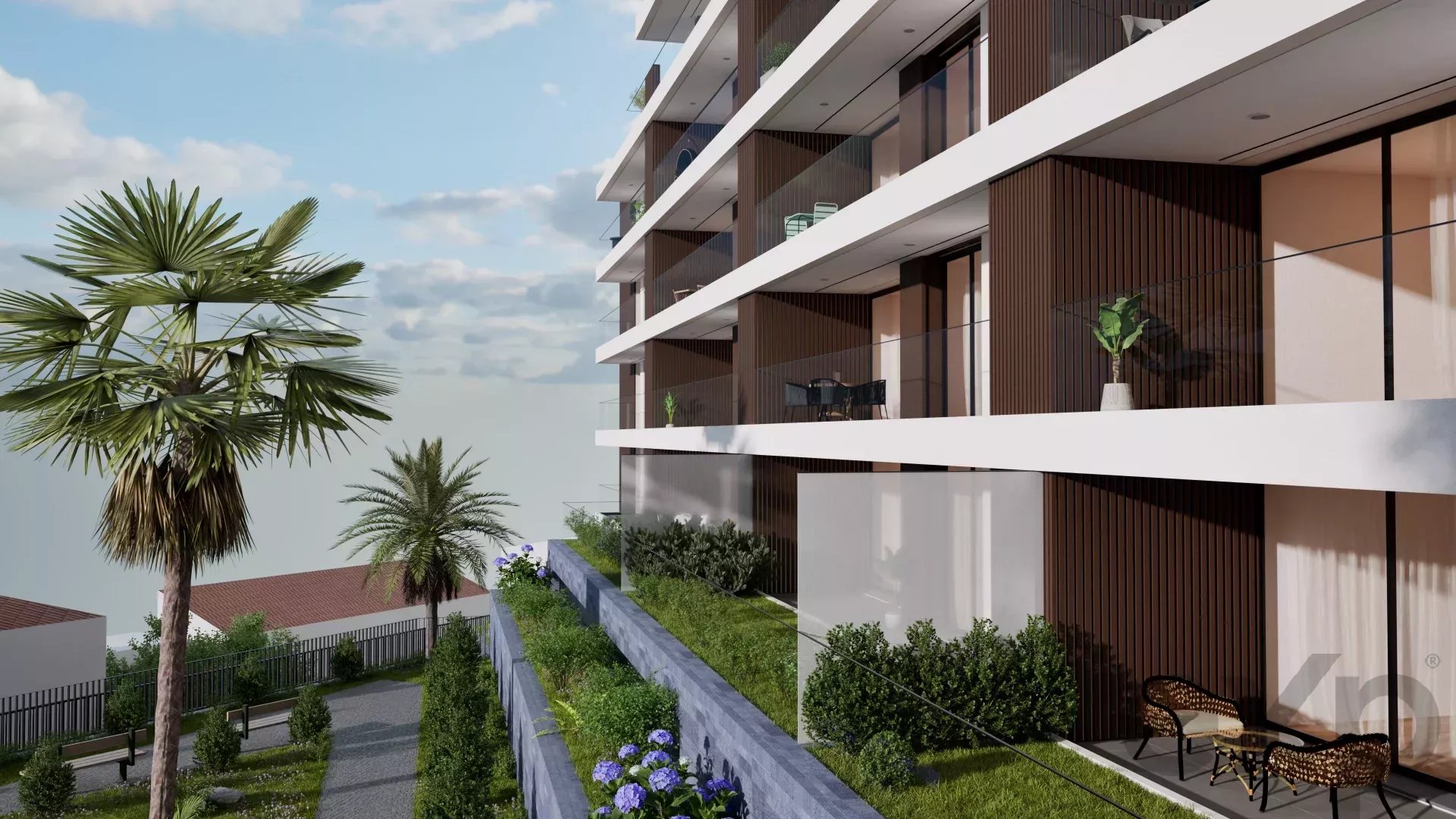 Vista Magnífica, Piscina no Rooftop e Qualidade de Vida no Estreito de Câmara de Lobos