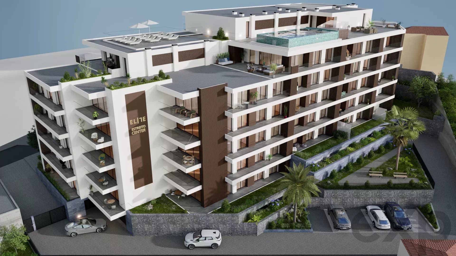 Vista Magnífica, Piscina no Rooftop e Qualidade de Vida no Estreito de Câmara de Lobos