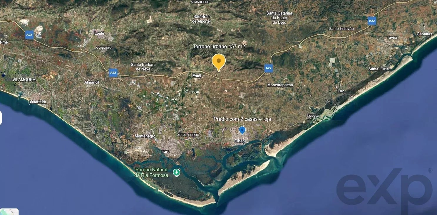 Terreno Urbano com Potencial em Estoi, Faro, Algarve.