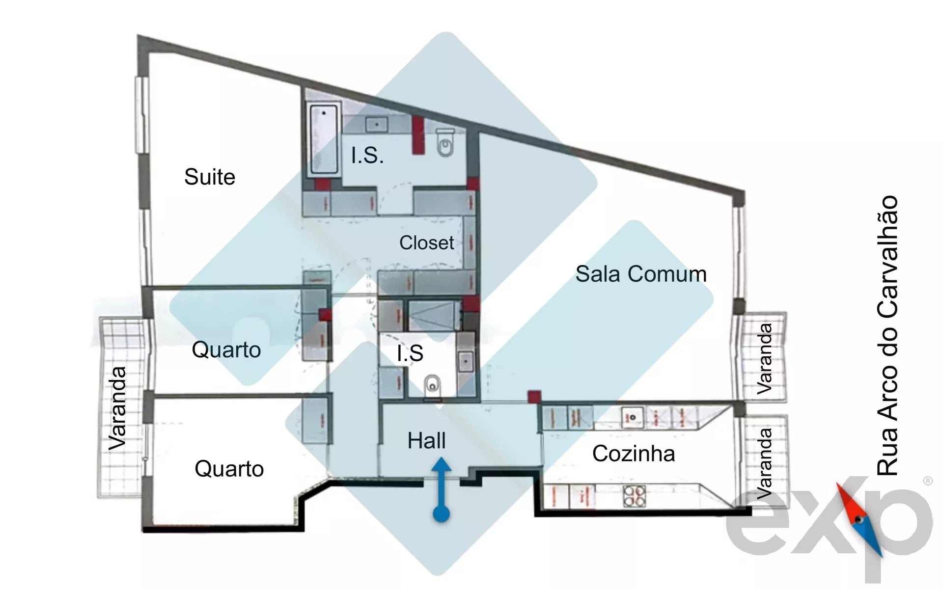 Elegant T3 apartment with balcony and parking, Campolide, Lisbon 86512289 image 65