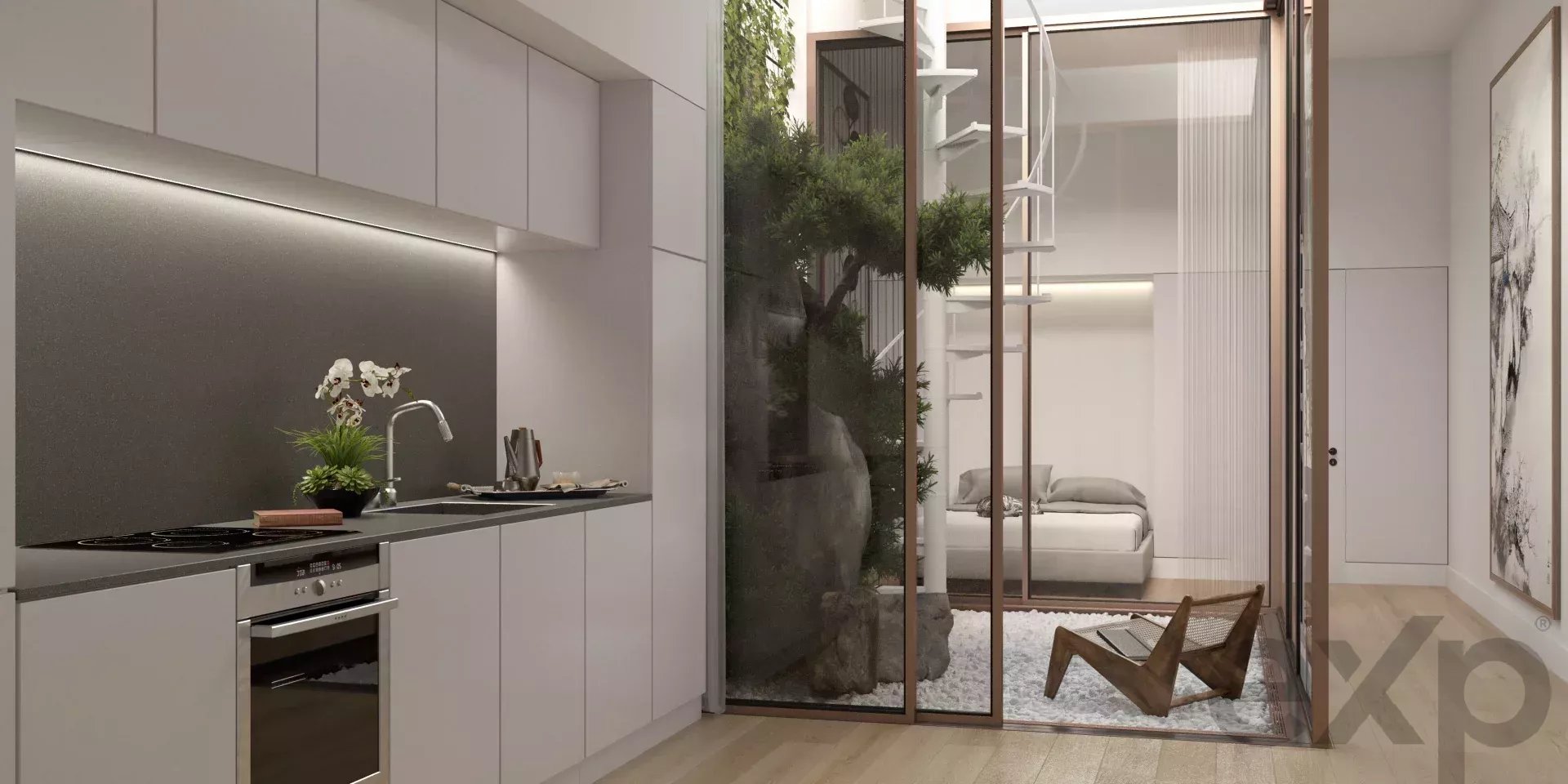 Apartamento T1 com Terraço - Avenidas Novas