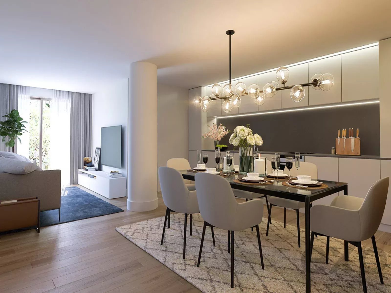 Apartamento T1 com Terraço - Avenidas Novas