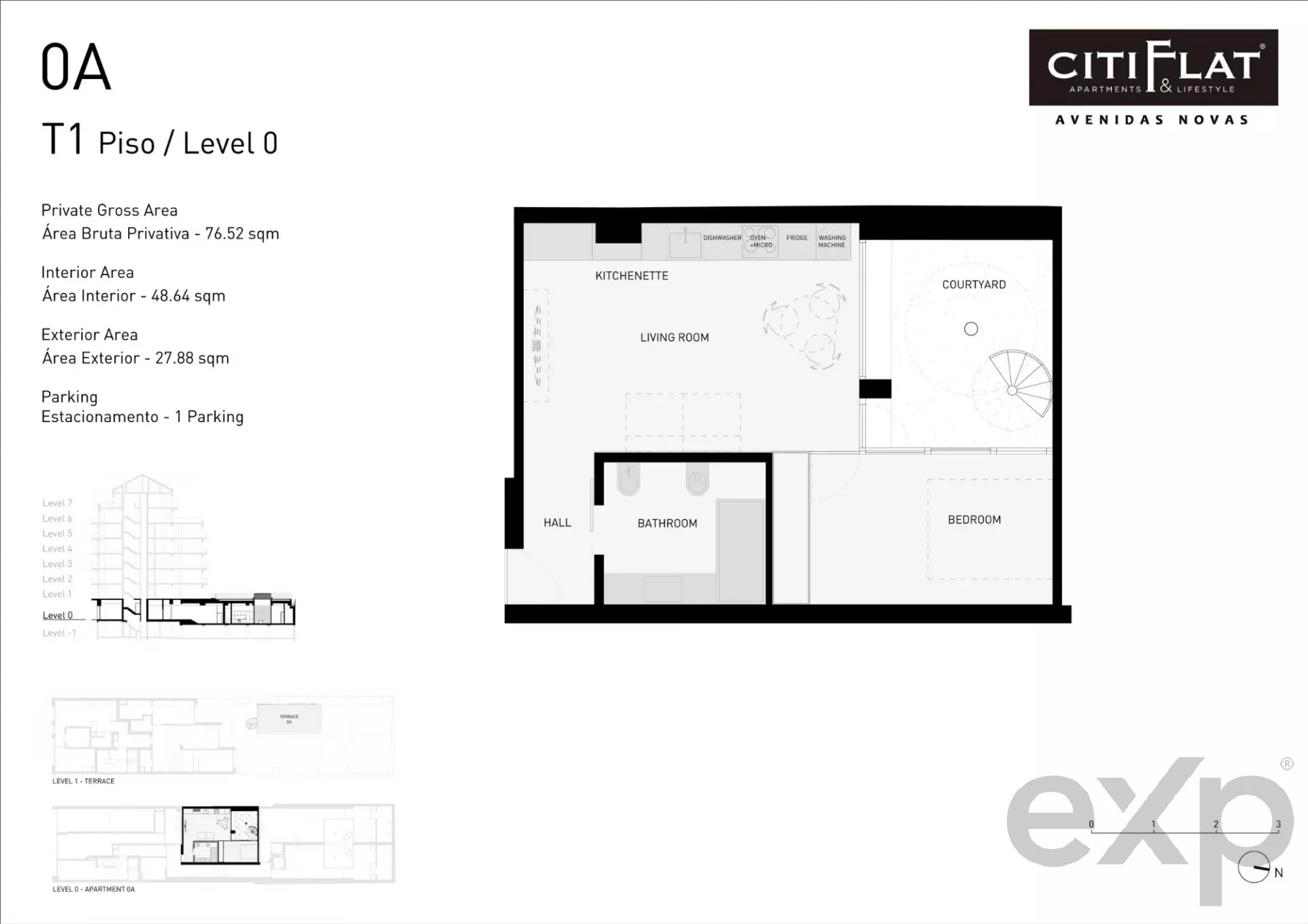 T1 Flat with Terrace, Avenidas Novas 86531306 image 7