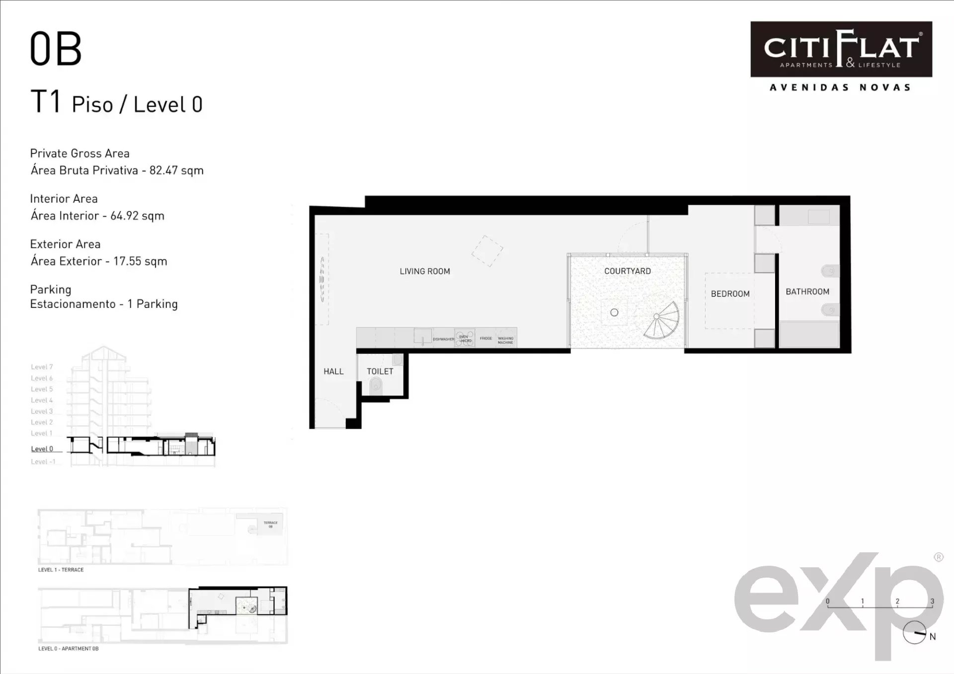 T1 Apartment with Terrace, Avenidas Novas 86532402 image 8