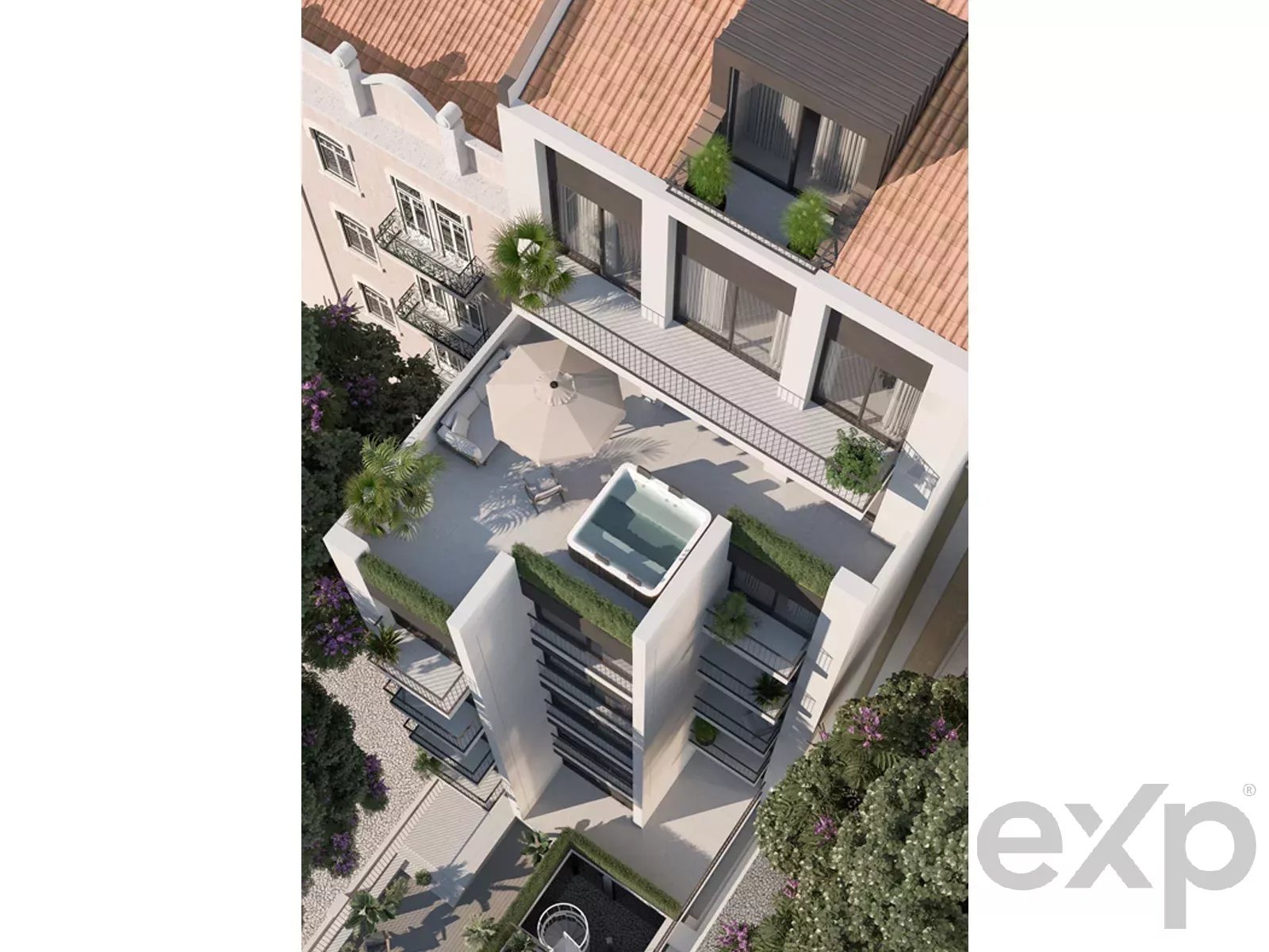 Apartamento T1 com Terraço - Avenidas Novas