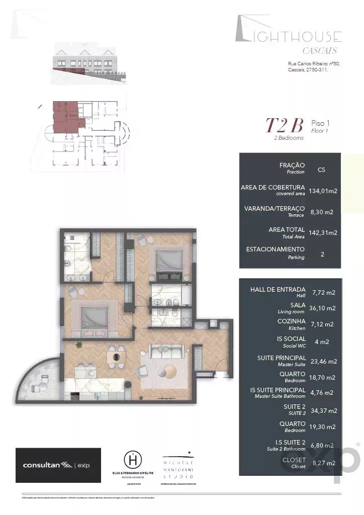 Apartamento T2 - CASCAIS