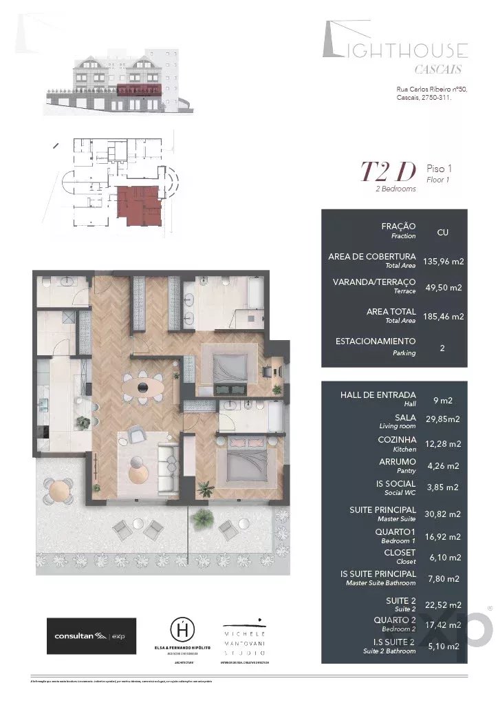 Apartamento T2 - CASCAIS