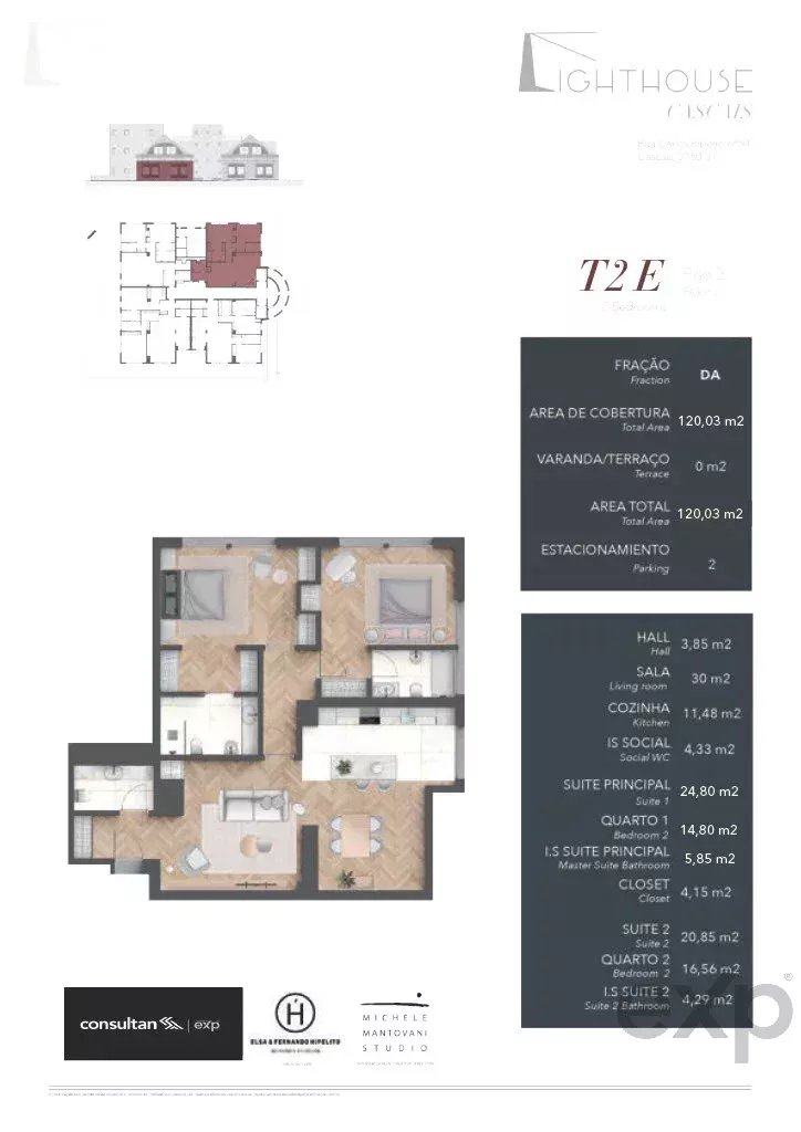 Apartamento T2 - CASCAIS