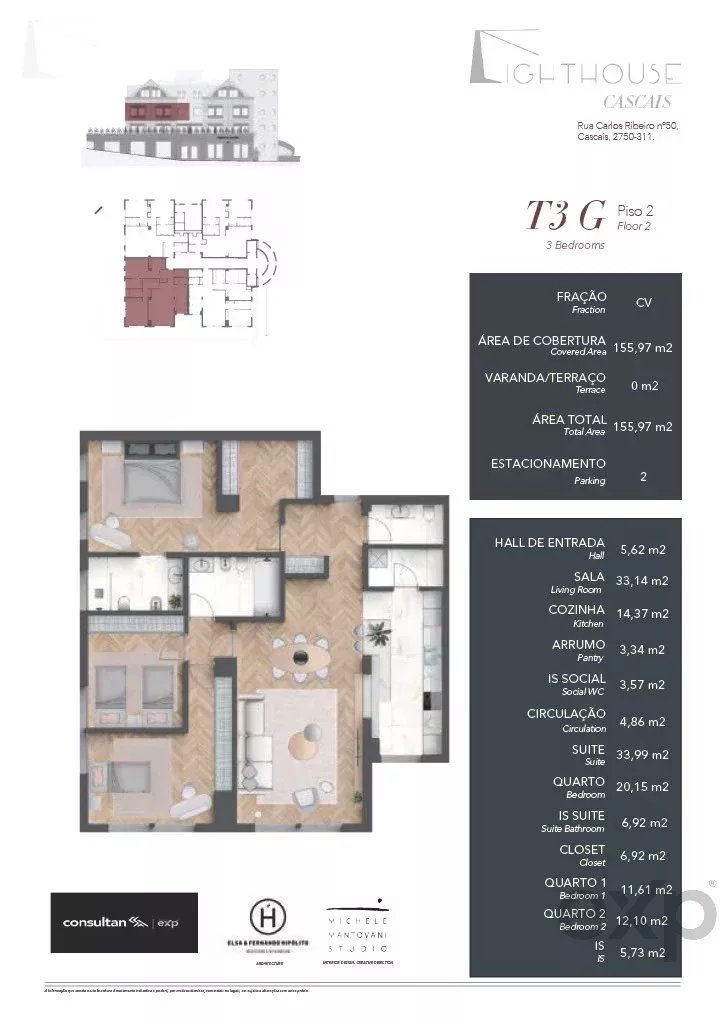 Apartamento T3 - CASCAIS