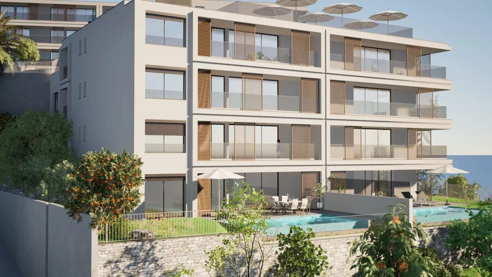 Apartamento Moderno com Vista Deslumbrante em Câmara de Lobos