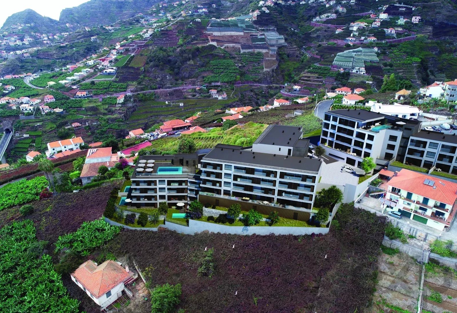Apartamento à venda em Estreito de Câmara de Lobos, Estrada João Gonçalves Zarco, 596, 9325-033 Estreito de Câmara de Lobos, 52 m²