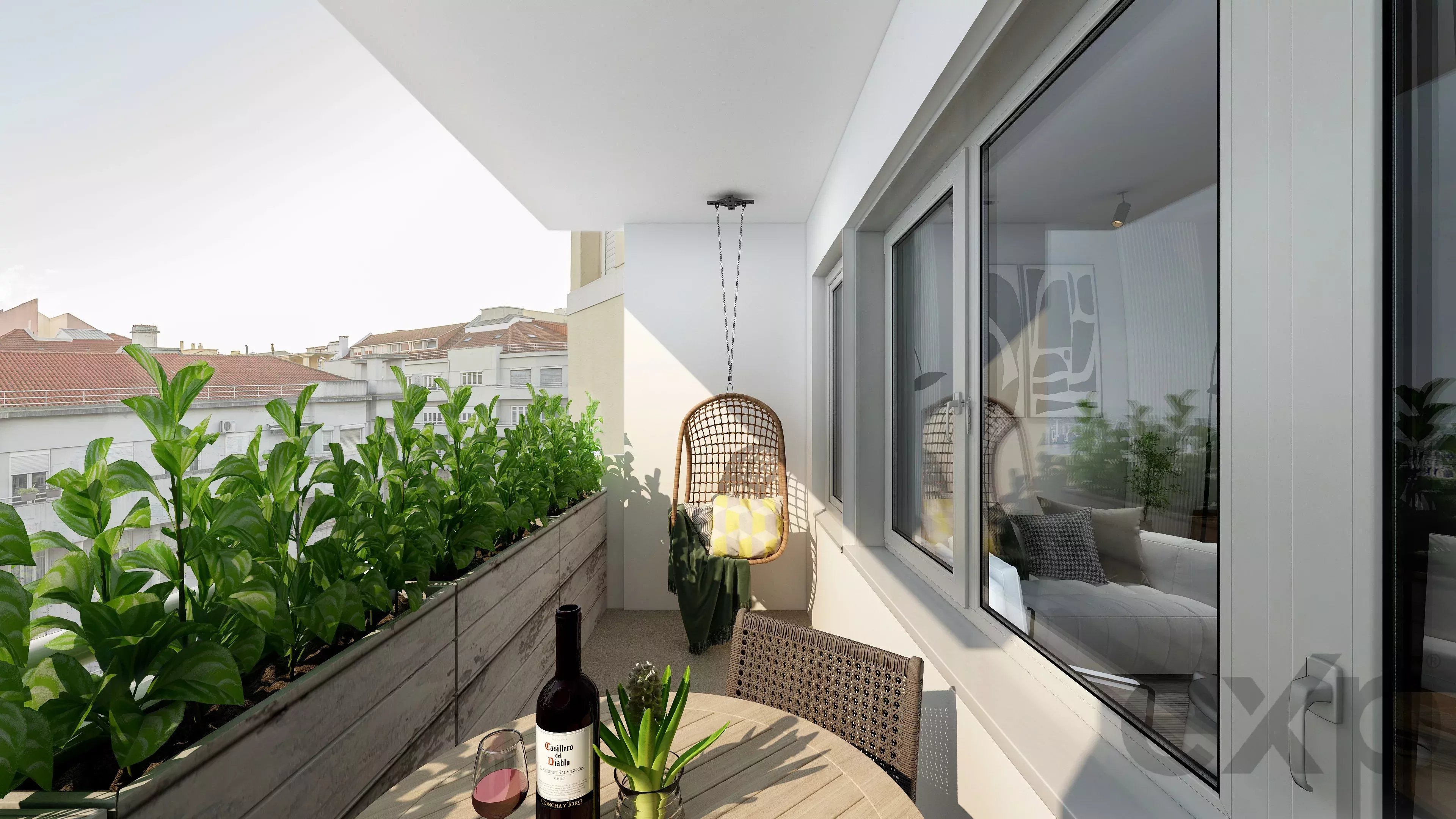 New penthouse, T4+1, total 220 m², 3 balconies and garage 86686469 image 10