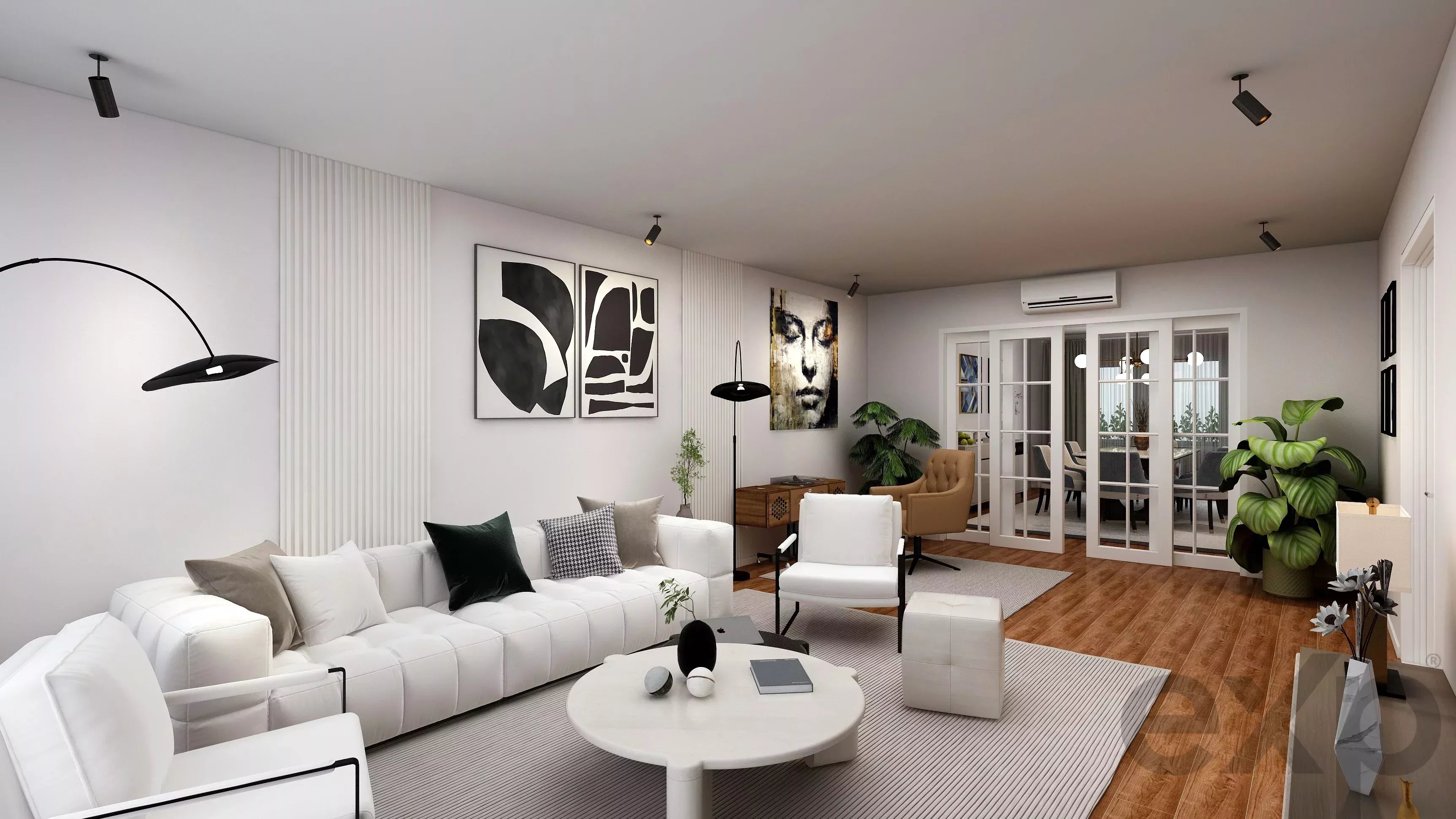 New penthouse, T4+1, total 220 m², 3 balconies and garage 86686469 image 11
