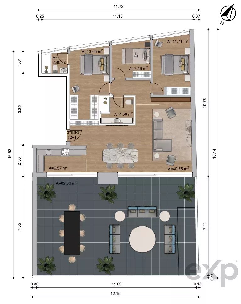 Bright A+ Two‑bedroom apartment with garage and lift in a new development in Sesimbra 86692179 image 20