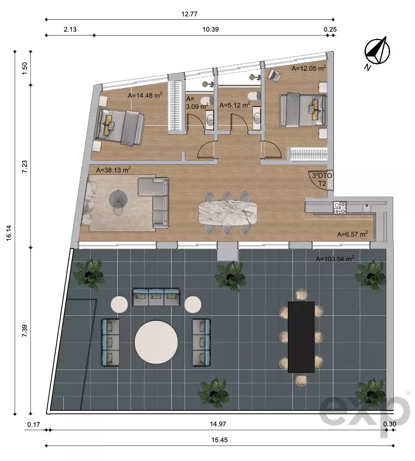 Bright A+ Two‑bedroom apartment with garage and lift in a new development in Sesimbra 86692215 image 20