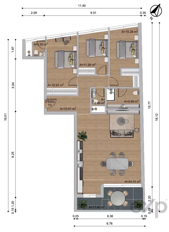 Bright A+ Two‑bedroom apartment with garage and lift in a new development in Sesimbra 86692238 image 20