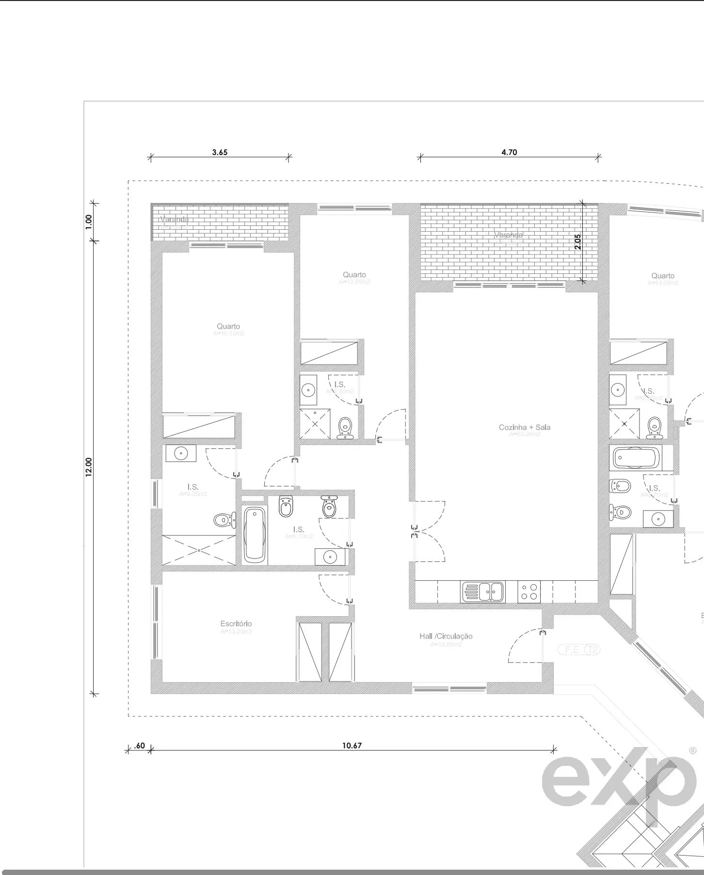 Luxury Life by the Sea, New T2+1 Apartment with Private Rooftop near Meia Praia 86692520 image 13