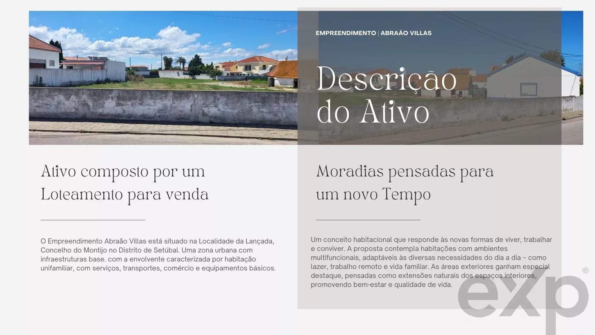 Montijo - Lote de terreno para a Construção Moradia Exclusiva
