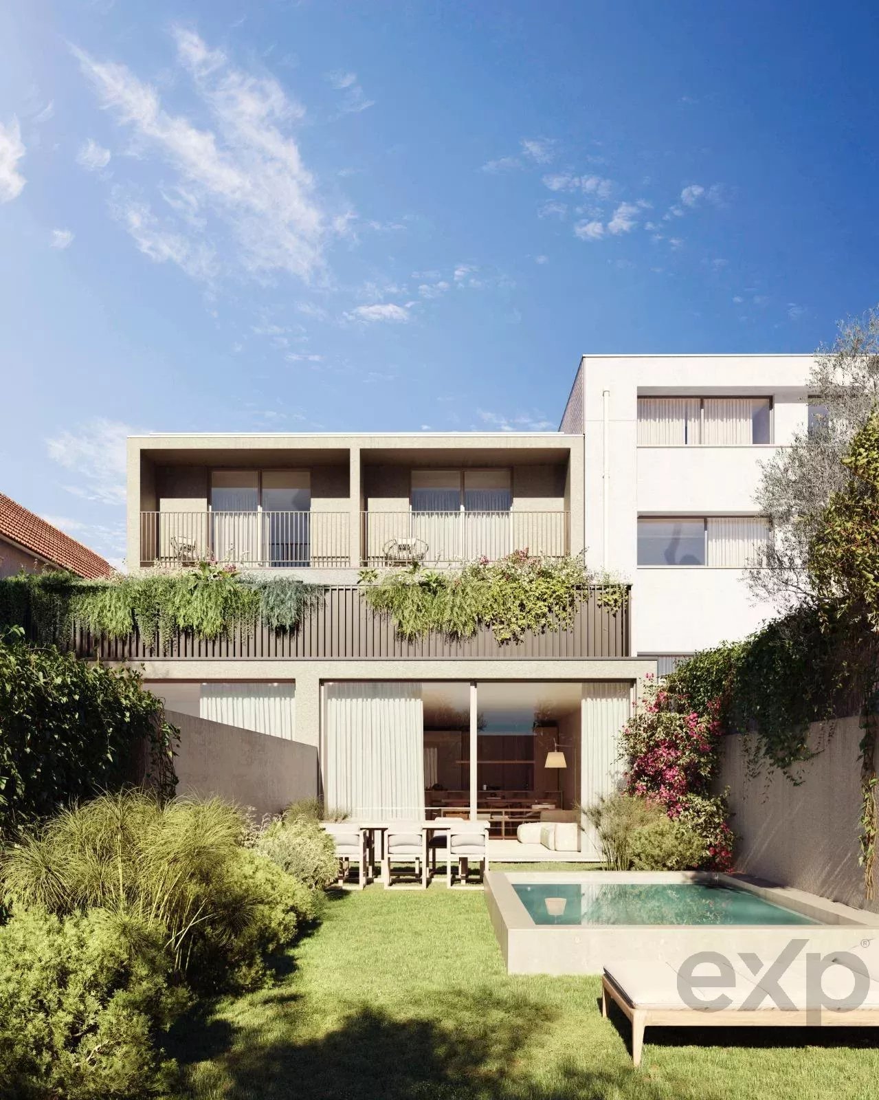 Moradia T4 Contemporânea de luxo: com Piscina, Jardim e Terraços | Centro de Matosinhos