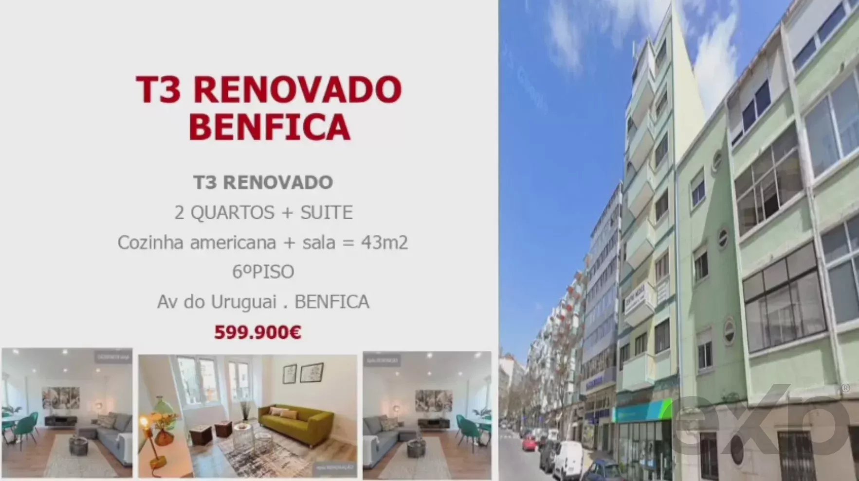 Benfica, 3‑bedroom flat, renovated with lift 86739721 image 1