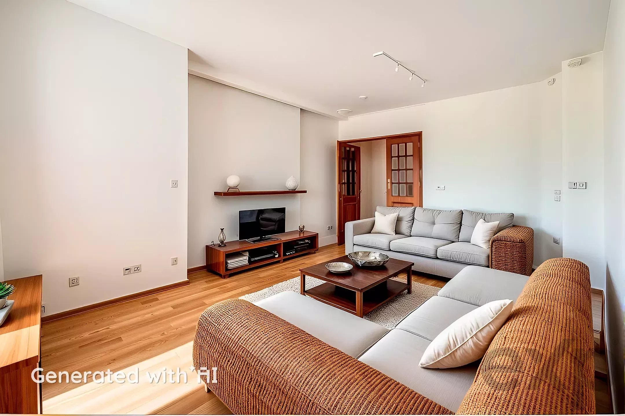 Apartamento T2  remodelado, varandas com vista desafogada, arqueamento