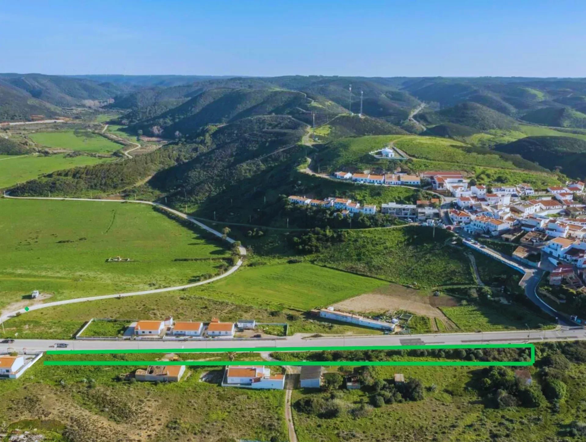 Terreno à venda em Bordeira, 1000 m²