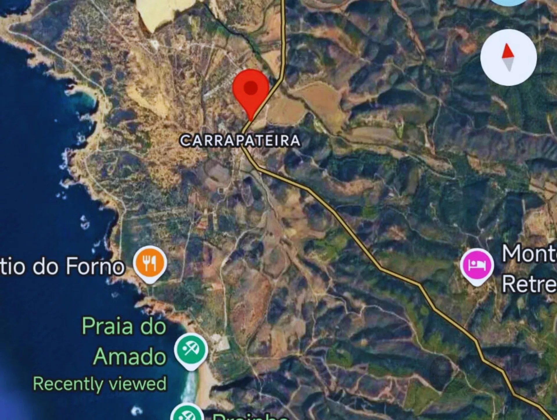Terreno à venda em Bordeira, 1000 m²