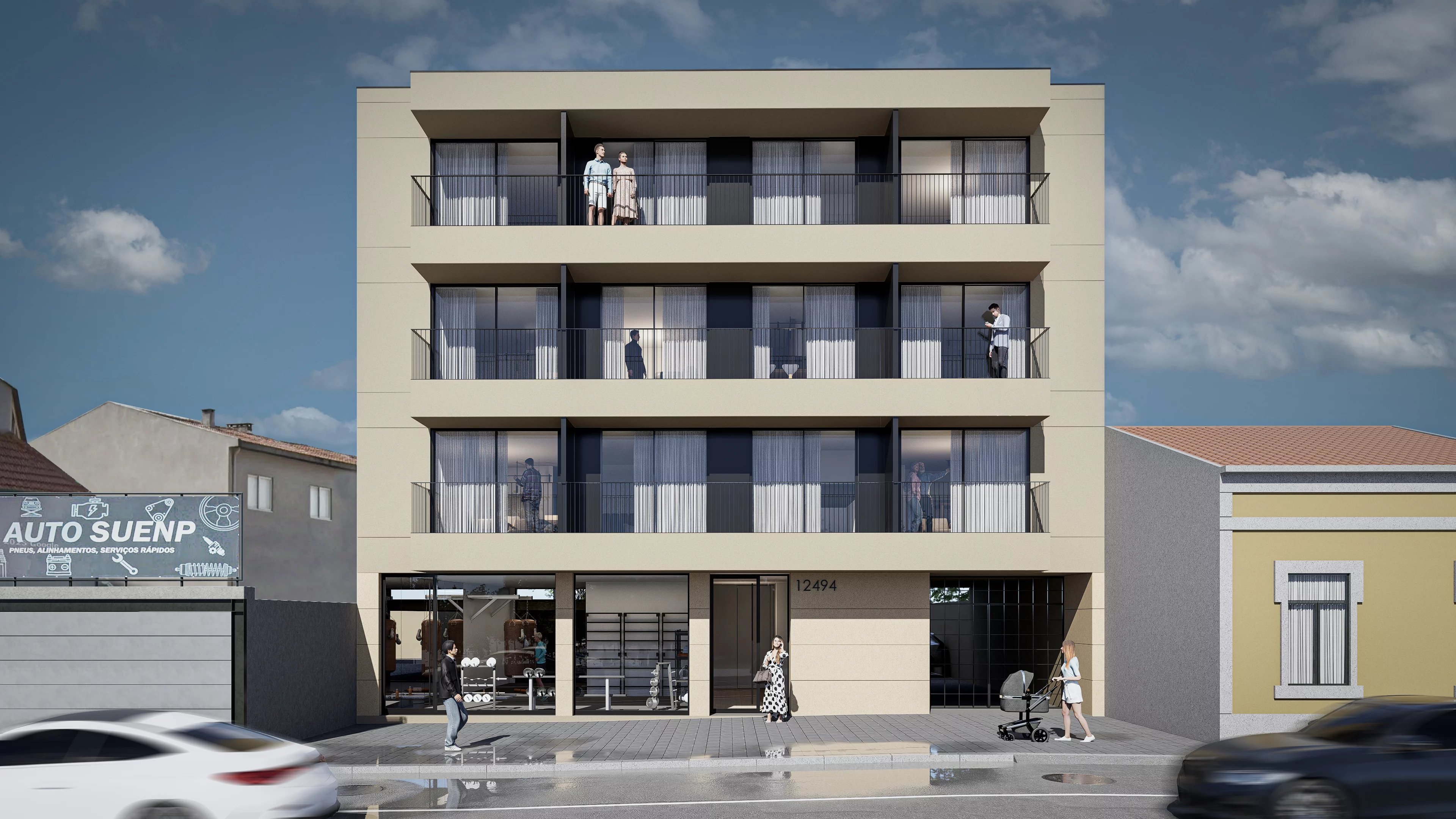 Loop Residence | Apartamentos novos T0 e T1 na Senhora da Hora com varanda e estacionamento privativo