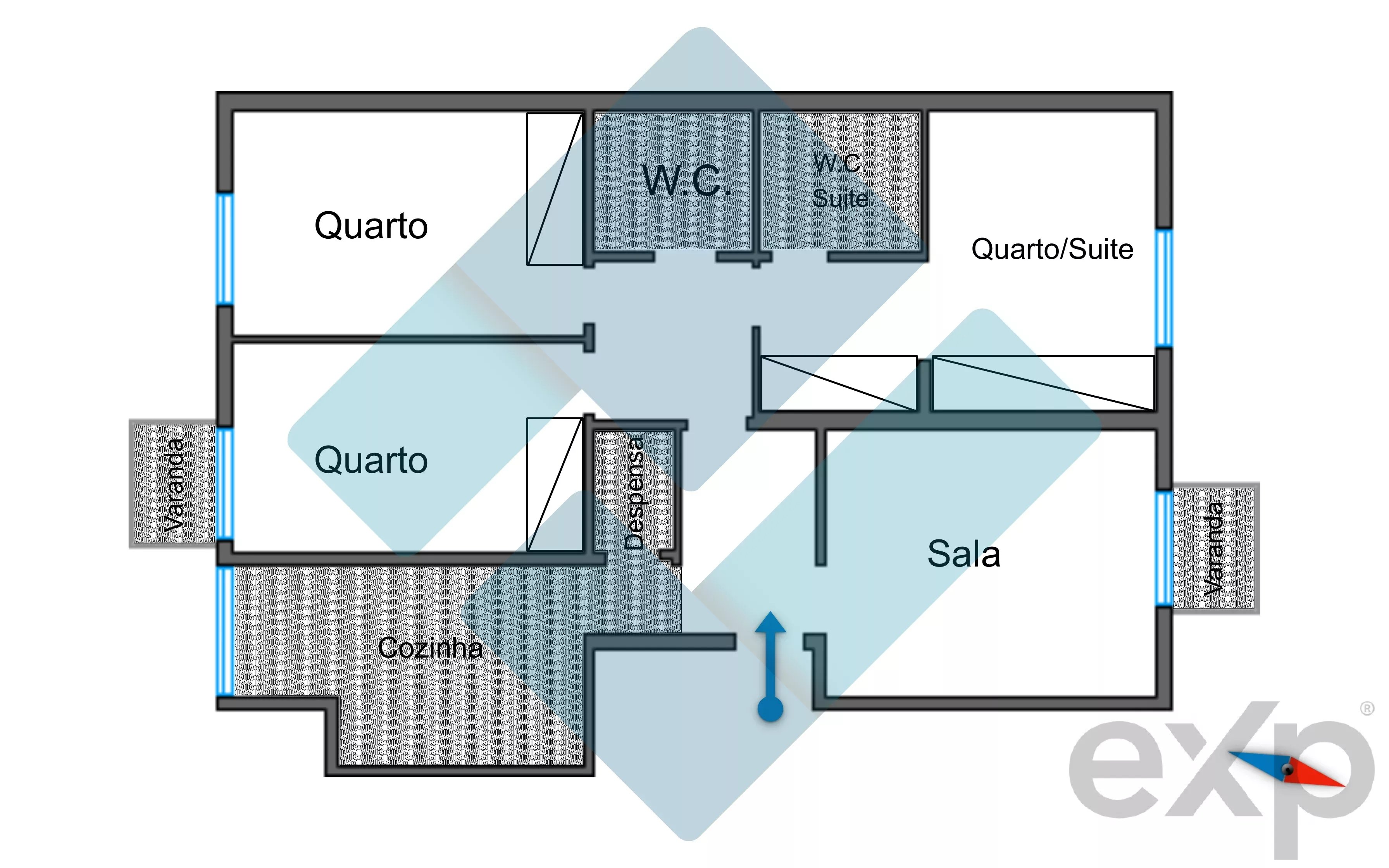 Three‑bedroom apartment for refurbishment in the heart of Carnaxide 86827812 image 43