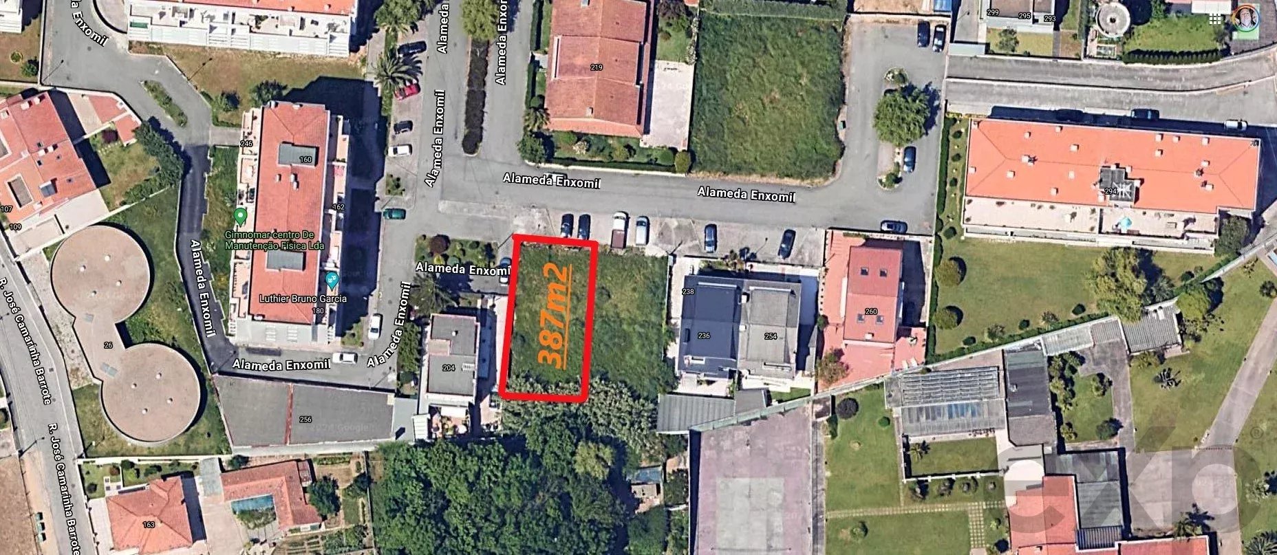 Lote c/387m2, p/Construção Moradia c/344m2