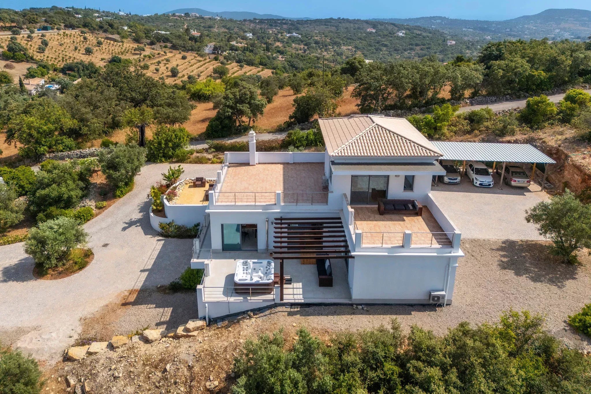 Moradia T3 com vistas panorâmicas magníficas — perto de São Brás de Alportel, Loulé e Faro