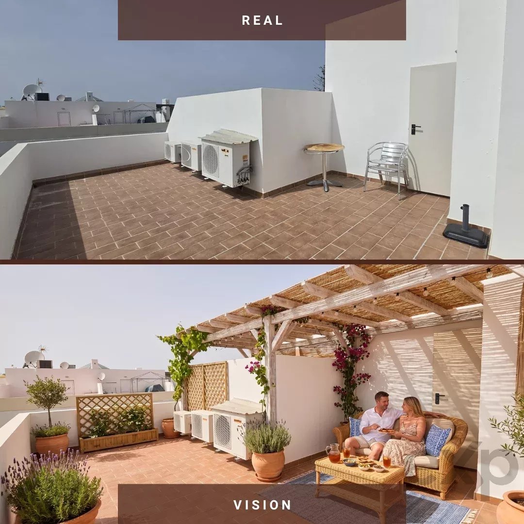 T3 com terraço privado - centro de Tavira