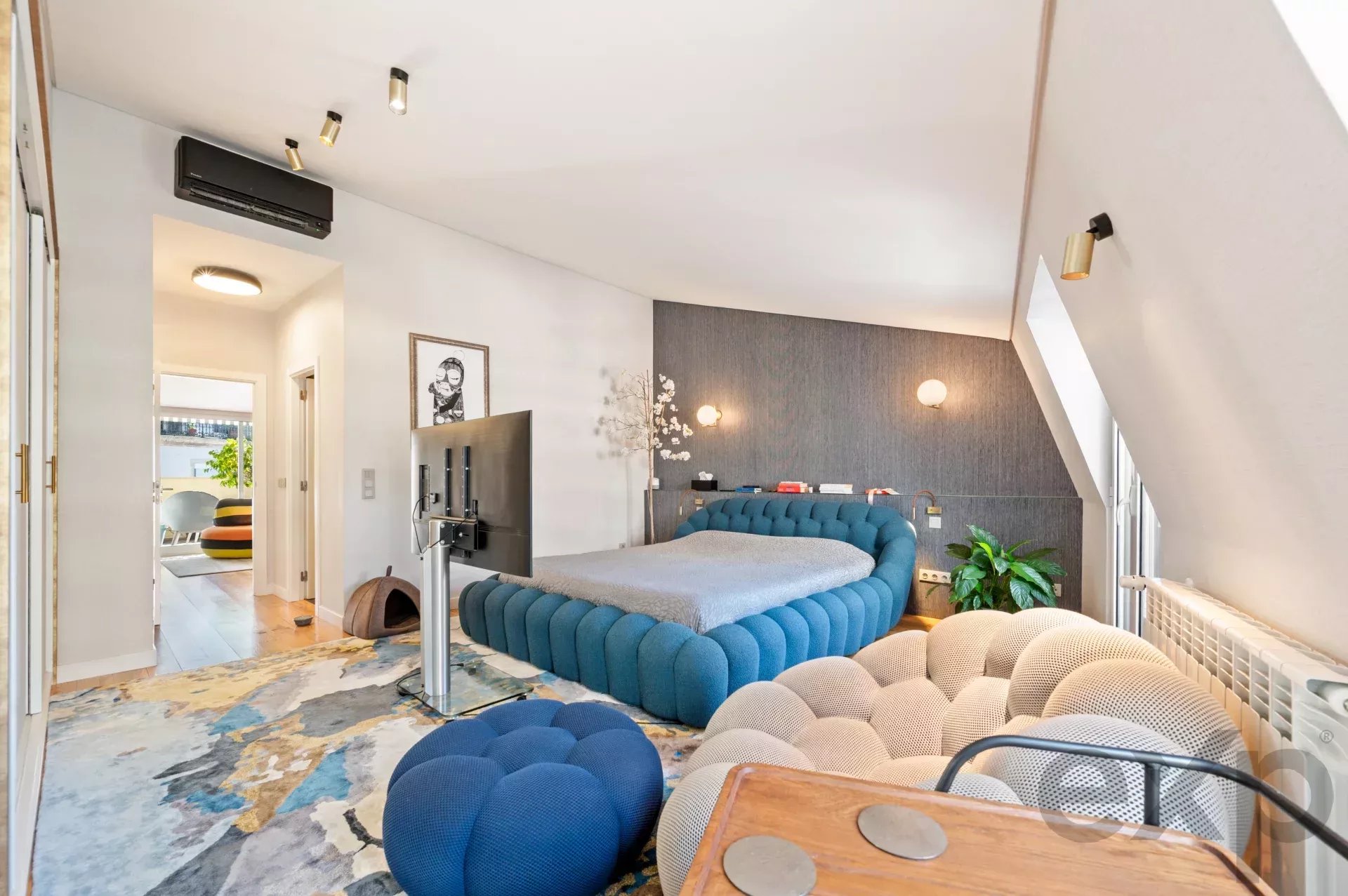 Elegante T2 + 1 Penthouse no centro de Lisboa