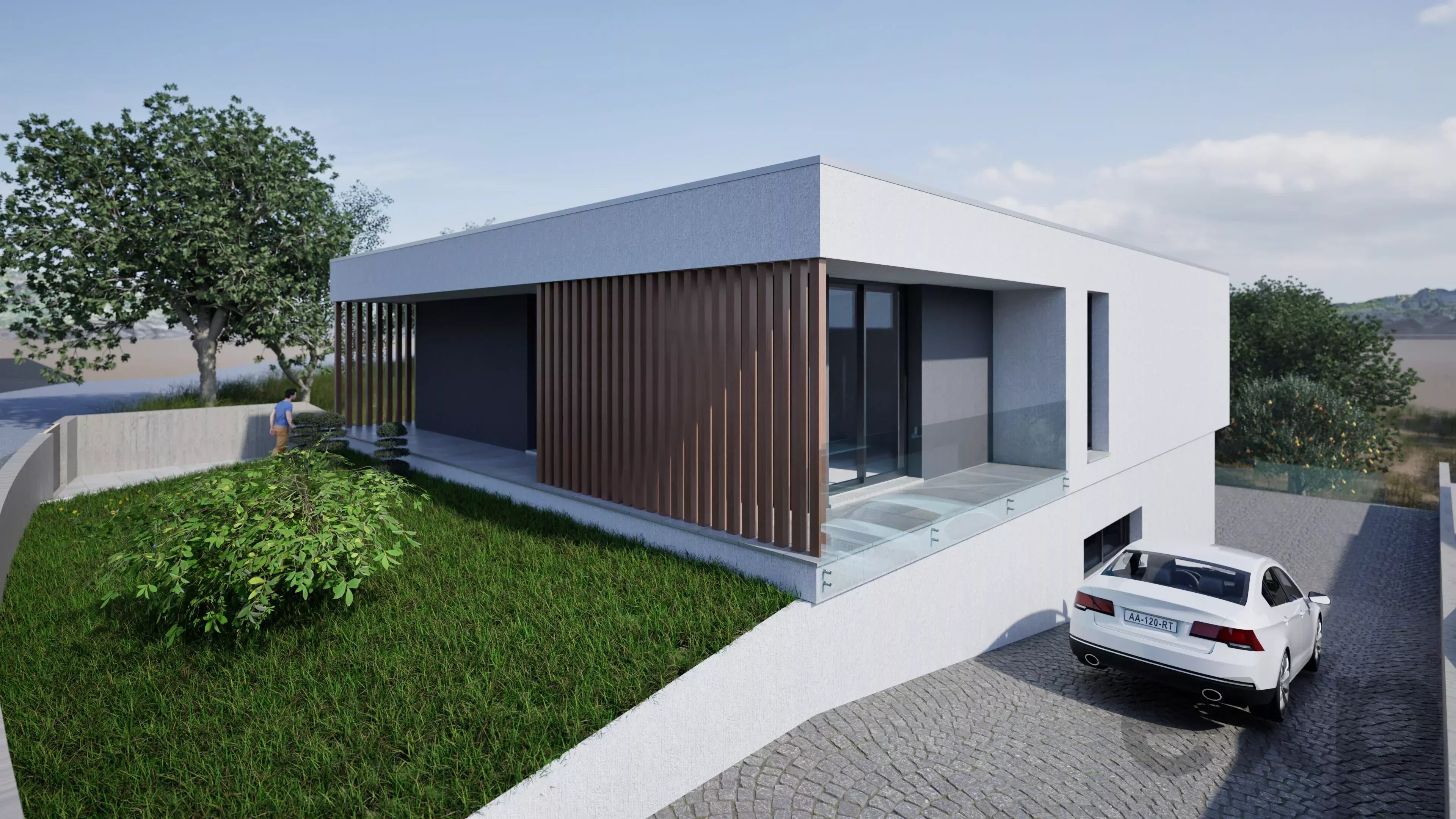 Moradia V3 de Arquitetura Moderna em Viseu