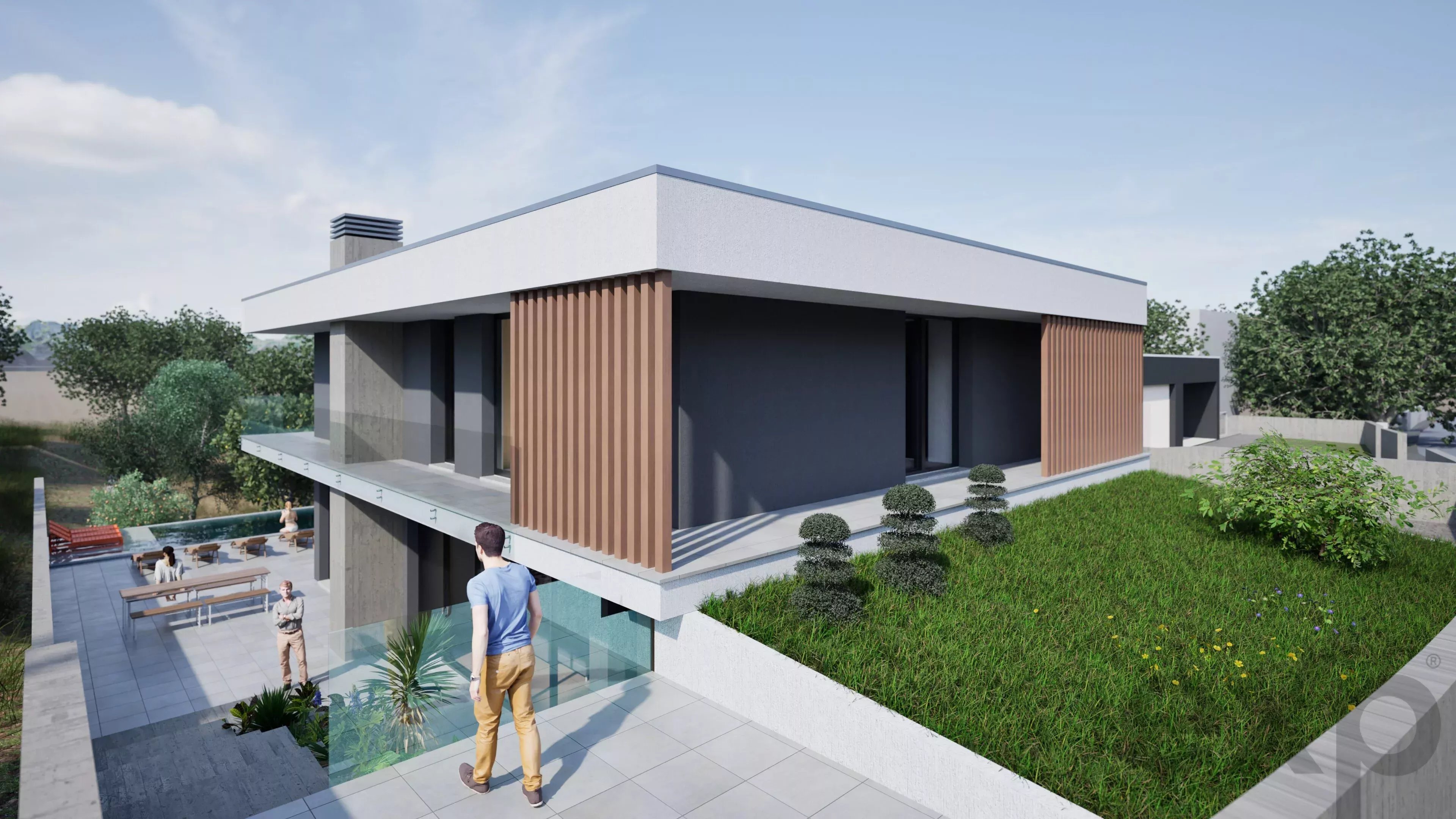 Moradia V3 de Arquitetura Moderna em Viseu