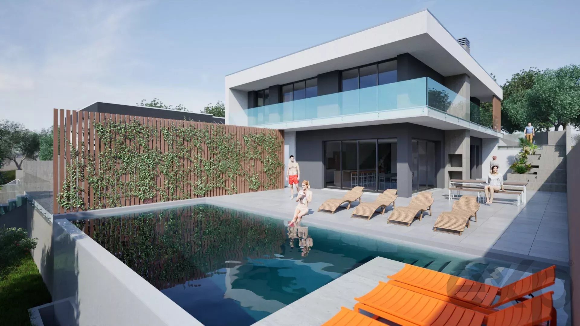 Moradia V3 de Arquitetura Moderna em Viseu
