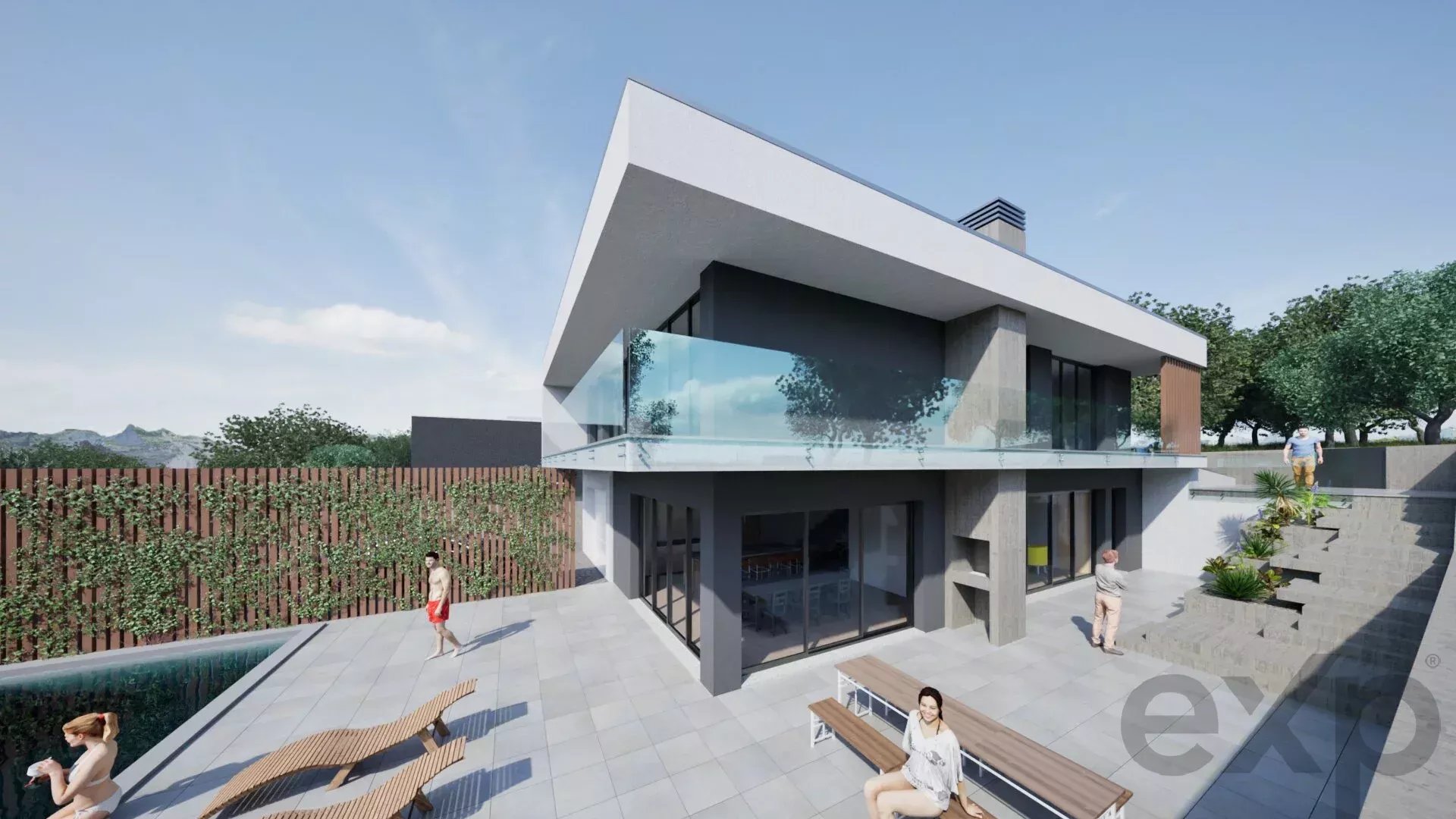 Moradia V3 de Arquitetura Moderna em Viseu