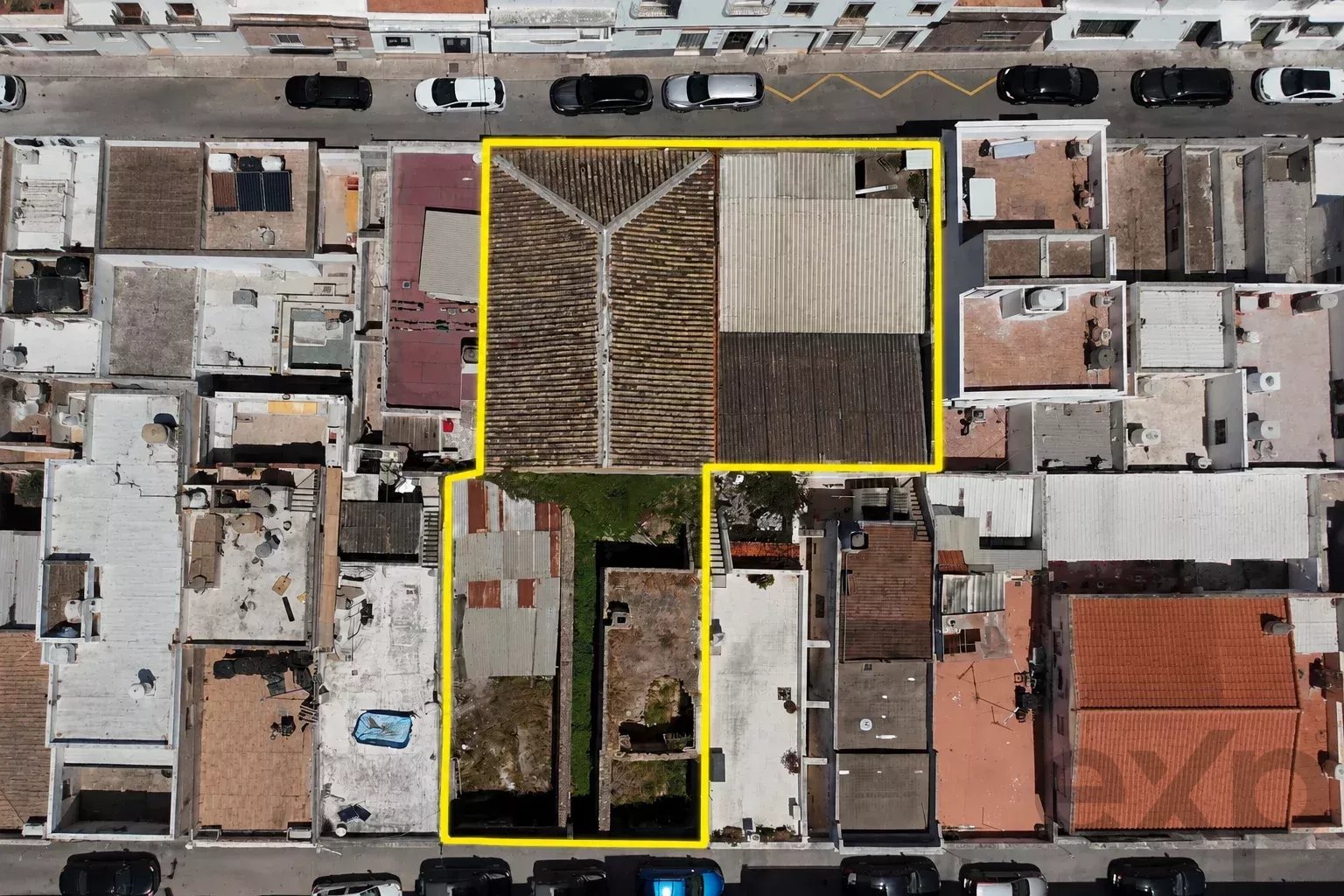 Edifício com alma algarvia: 357m² no Centro de Olhão com Viabilidade para 5 Pisos 86965386 image 1
