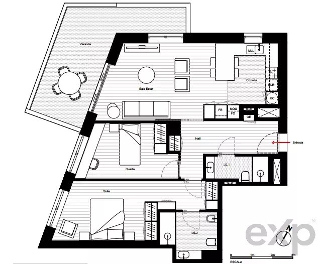 Apartamento à venda em Matosinhos e Leça da Palmeira, Matosinhos e Leça da Palmeira, 4450-000 Matosinhos e Leça da Palmeira, 99 m²
