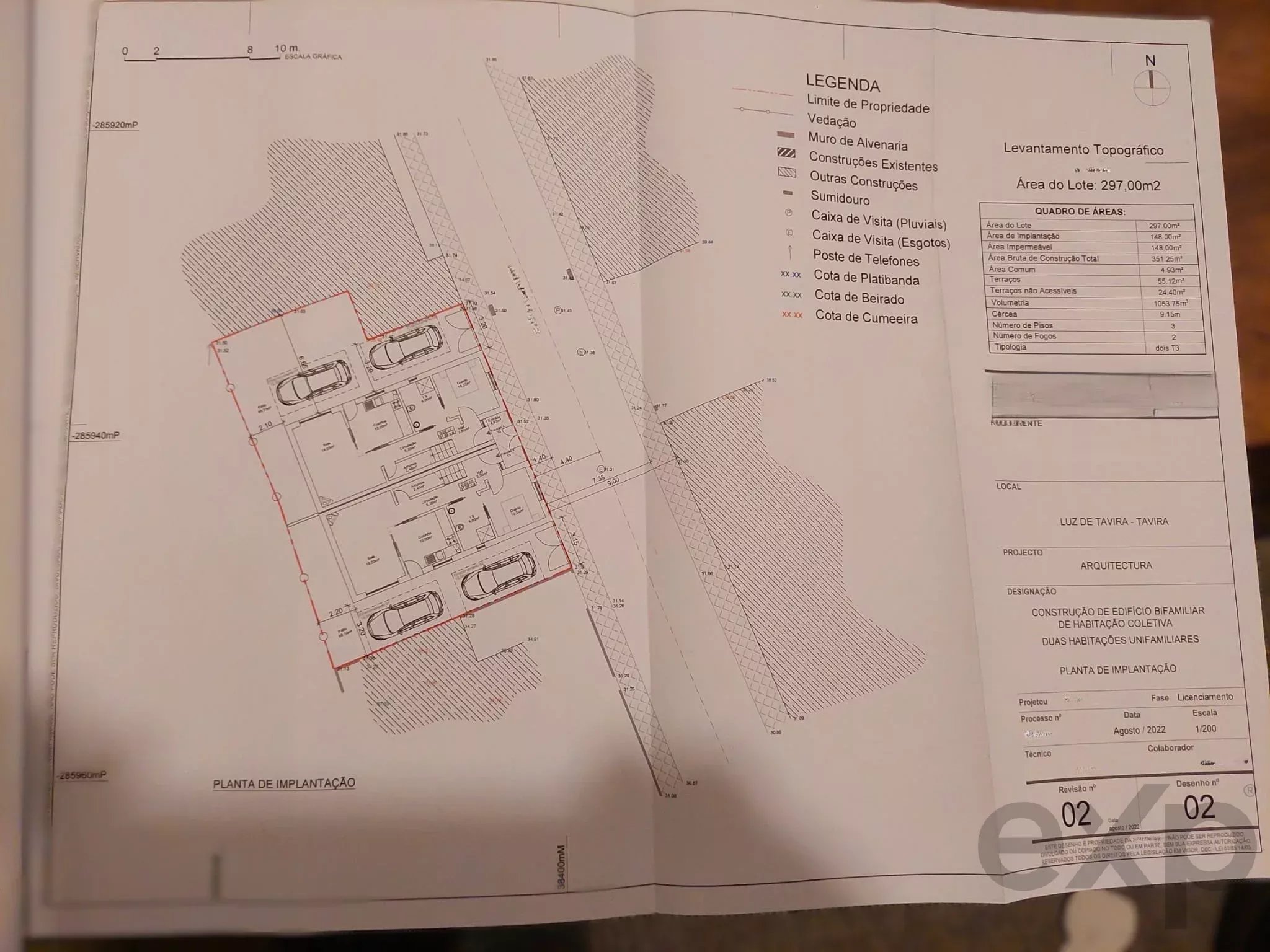 Urban Lot with Approved Project for Two Semi‑Detached Houses, Luz de Tavira 87014843 image 9