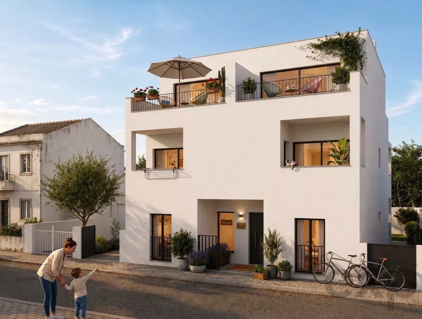 Urban Lot with Approved Project for Two Semi‑Detached Houses, Luz de Tavira 87014843 image 3